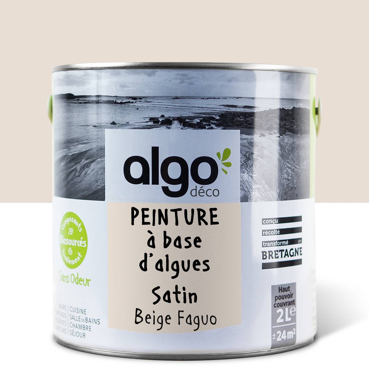 Peinture écologique Algo - Beige Faguo - FA06221